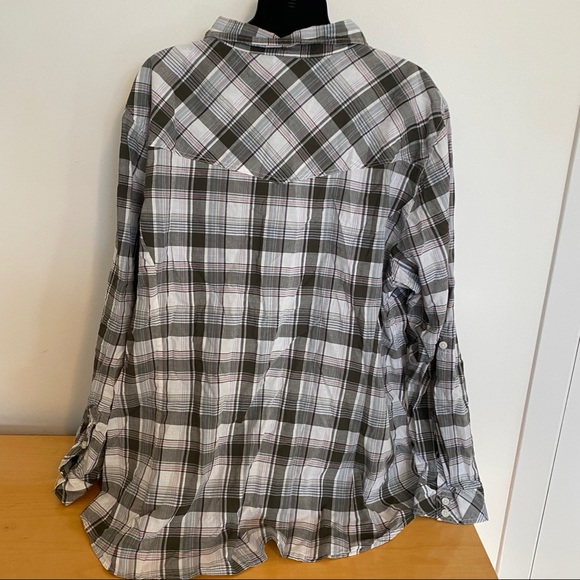 Torrid | Plaid Camp Shirt Size 4 - Picture 6 of 14